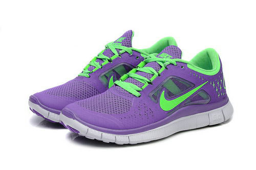 Nike Free Run 5.0 Womens Purple Green Outlet Store